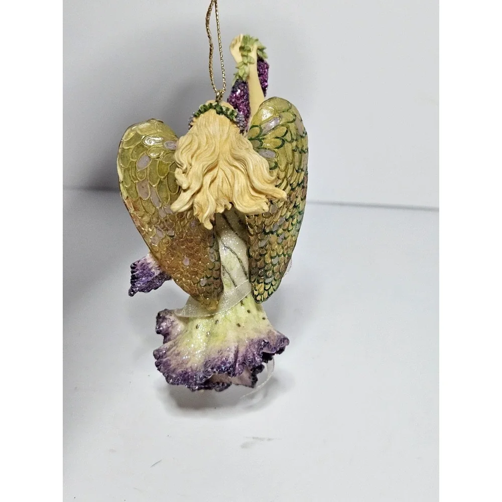 Ashton Drake Wisteria Daydream Angels Glowing Garden Heirloom Fairy Ornament